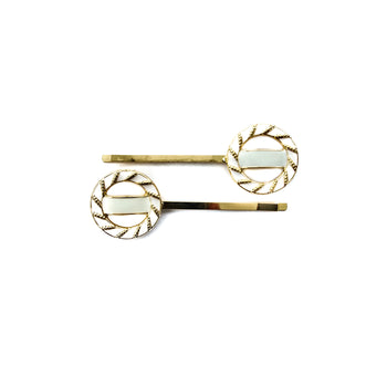 Blenheim Clips White